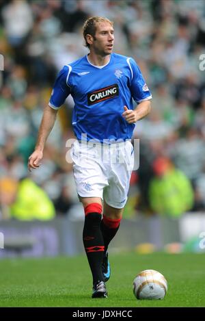 KIRK BROADFOOT GLASGOW RANGERS FC CELTIC PARK GLASGOW Schottland 31. August 2008 Stockfoto