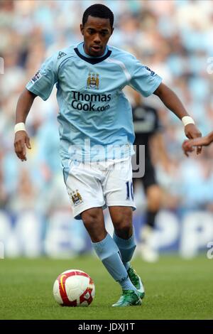 ROBINHO MANCHESTER CITY V CHELSEA CITY OF MANCHESTER STADIUM MANCHESTER ENGLAND 13. September 2008 Stockfoto