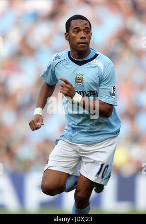 ROBINHO MANCHESTER CITY V CHELSEA CITY OF MANCHESTER STADIUM MANCHESTER ENGLAND 13. September 2008 Stockfoto