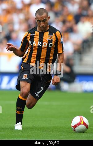 CRAIG FAGAN HULL CITY FC KC STADIUM HULL ENGLAND 30. August 2008 Stockfoto