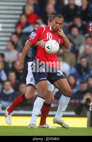 JOHN CAREW Norwegen HAMPDEN PARK GLASGOW Schottland 11. Oktober 2008 Stockfoto