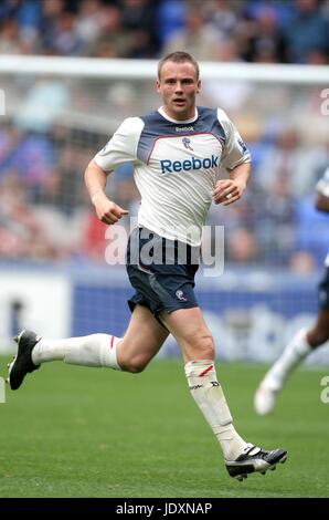 MATTHEW TAYLOR BOLTON WANDERERS FC REEBOK STADIUM BOLTON ENGLAND 18. Oktober 2008 Stockfoto