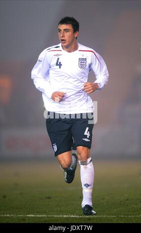 GEORGE THORNE ENGLAND U16 SINCIL BANK LINCOLN ENGLAND 28. November 2008 Stockfoto