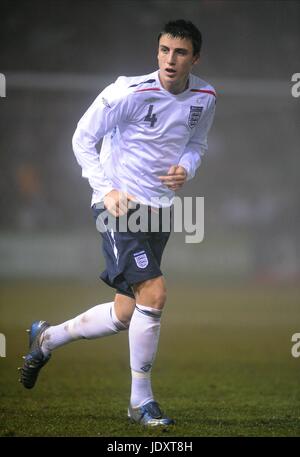 GEORGE THORNE ENGLAND U16 SINCIL BANK LINCOLN ENGLAND 28. November 2008 Stockfoto