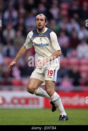 GAVIN MCCANN BOLTON WANDERERS FC Stadion von leichten SUNDERLAND ENGLAND 29. November 2008 Stockfoto