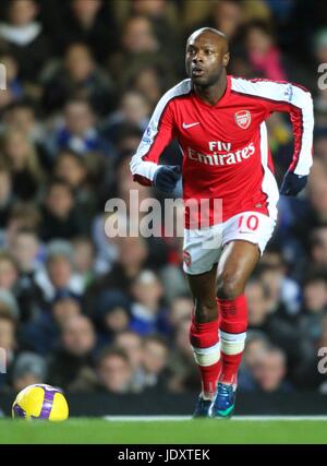 WILLIAM GALLAS ARSENAL FC STAMFORD BRIDGE LONDON ENGLAND 30. November 2008 Stockfoto