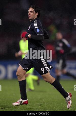 LUCA TONI-BAYERN München FC STADE DE GERLAND LYON Frankreich 10. Dezember 2008 Stockfoto