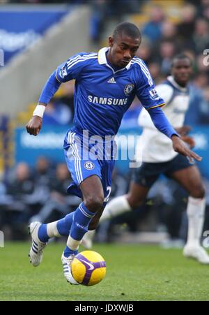 SALOMON KALOU CHELSEA FC REEBOK STADIUM BOLTON ENGLAND 6. Dezember 2008 Stockfoto