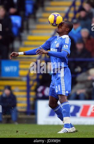 SALOMON KALOU CHELSEA FC REEBOK STADIUM BOLTON ENGLAND 6. Dezember 2008 Stockfoto