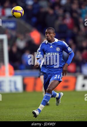 SALOMON KALOU CHELSEA FC REEBOK STADIUM BOLTON ENGLAND 6. Dezember 2008 Stockfoto