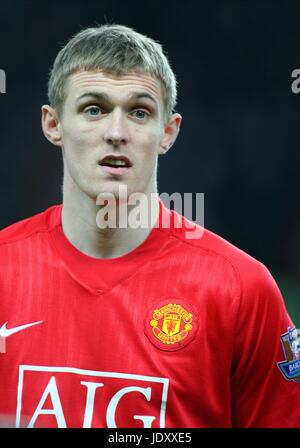 DARREN FLETCHER MANCHESTER UTD FC OLD TRAFFORD MANCHESTER ENGLAND 11. Januar 2009 Stockfoto