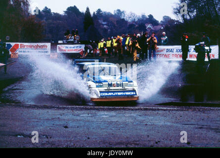 MG Metro 6R4 1985 RAC-Rallye Stockfoto