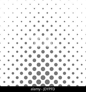 Abstrakte monochrome konzentrischen Kreis-Muster Stock Vektor