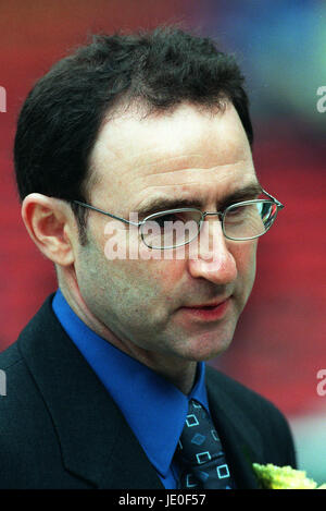 MARTIN O'NEILL LEICESTER CITY-MANAGER 27. Februar 2000 Stockfoto