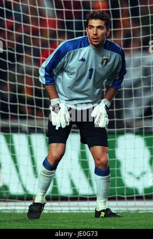 GIANLUIGI BUFFON-Italien & PARMA 29. März 2000 Stockfoto