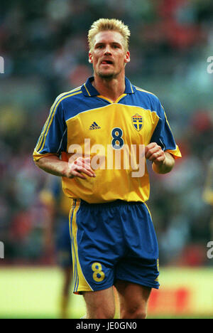 JOHAN MJÄLLBY Schweden 26. April 2000 Stockfoto