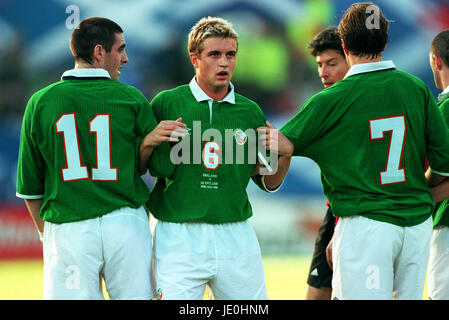 STEPHEN MCPHAIL EIRE & LEEDS UNITED FC 30. Mai 2000 Stockfoto