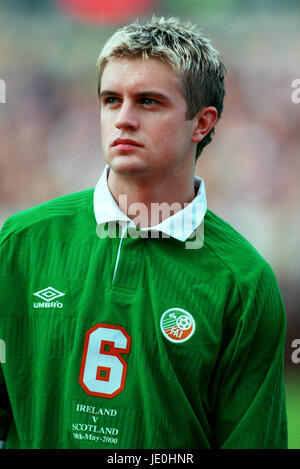 STEPHEN MCPHAIL EIRE & LEEDS UNITED FC 30. Mai 2000 Stockfoto