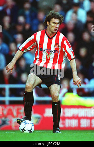 STANISLAV VARGA SUNDERLAND FC Stadion von leichten SUNDERLAND 29. Oktober 2001 Stockfoto