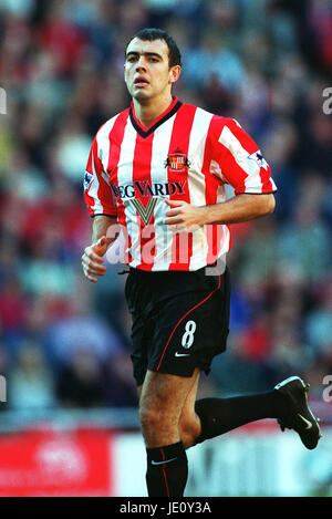 GAVIN MCCANN SUNDERLAND FC Stadion von leichten SUNDERLAND 29. Oktober 2001 Stockfoto