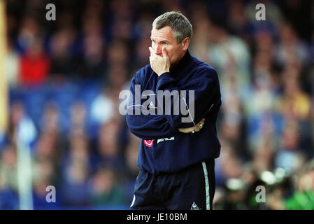 PETER TAYLOR LEICESTER CITY FC-MANAGER 22. September 2001 Stockfoto