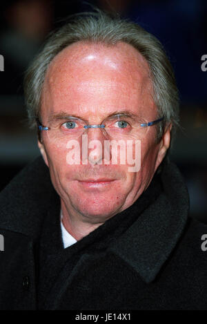 SVEN GORAN ERIKSSON ENGLAND MANAGER PARK VILLA BIRMINGHAM 28. Februar 2001 Stockfoto
