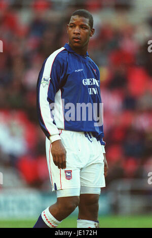 TITUS BRAMBLE IPSWICH TOWN FC Stadion von leichten SUNDERLAND ENGLAND 27. Januar 2001 Stockfoto