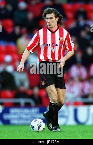 STANISLAV VARGA SUNDERLAND FC Stadion von leichten SUNDERLAND ENGLAND 27. Januar 2001 Stockfoto