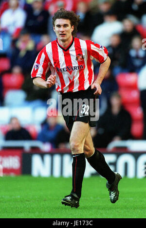 STANISLAV VARGA SUNDERLAND FC Stadion von leichten SUNDERLAND ENGLAND 27. Januar 2001 Stockfoto