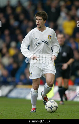 HARRY KEWELL LEEDS UNITED FC LEEDS ELLAND ROAD 3. Februar 2002 Stockfoto