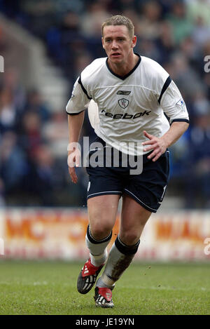 KEVIN NOLAN BOLTON WANDERERS FC REEBOK STADIUM BOLTON 30. März 2002 Stockfoto