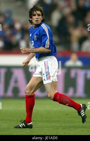 VINCENT CANDELA Frankreich & wie ROMA STADE Frankreich PARIS 27. März 2002 Stockfoto