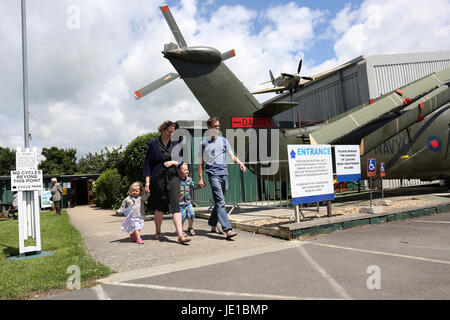 Allgemeine Ansichten des Tangmere Military Aviation Museum, Tangmere, in der Nähe von Chichester, West Sussex, UK. Stockfoto