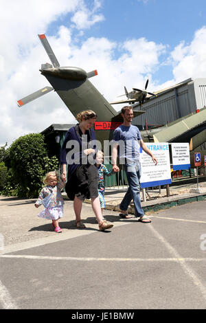 Allgemeine Ansichten des Tangmere Military Aviation Museum, Tangmere, in der Nähe von Chichester, West Sussex, UK. Stockfoto