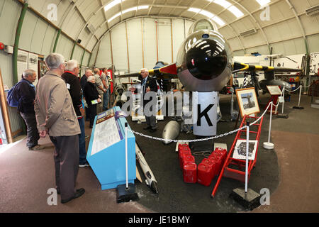 Allgemeine Ansichten des Tangmere Military Aviation Museum, Tangmere, in der Nähe von Chichester, West Sussex, UK. Stockfoto