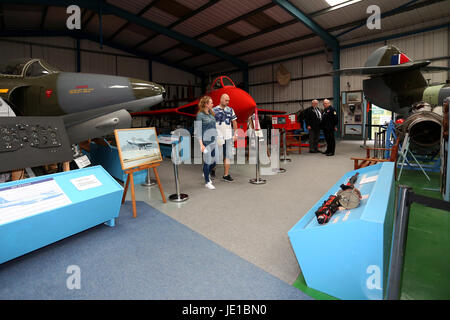 Allgemeine Ansichten des Tangmere Military Aviation Museum, Tangmere, in der Nähe von Chichester, West Sussex, UK. Stockfoto