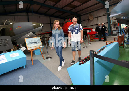 Allgemeine Ansichten des Tangmere Military Aviation Museum, Tangmere, in der Nähe von Chichester, West Sussex, UK. Stockfoto