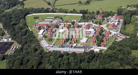 Luftaufnahme von HMP Styal Gefängnis, Cheshire, UK Stockfoto