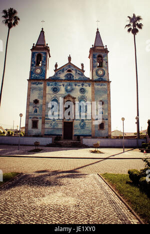 Kirche in Cortegaca, Portugal Stockfoto