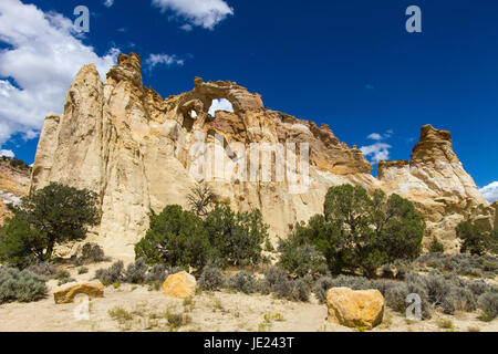 Grosvenor Arch, Grand Staircase-Escalante National Monument, Utah, USA Stockfoto