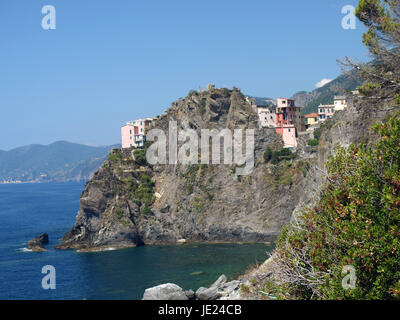 "Via Dell Amor' Cinque Terre - Ligurien Italy.Oone vom schönsten in Italien für Fußgänger Pfade für Liebhaber Ne vom schönsten in Italien für Fußgänger Pfade für Liebhaber Stockfoto