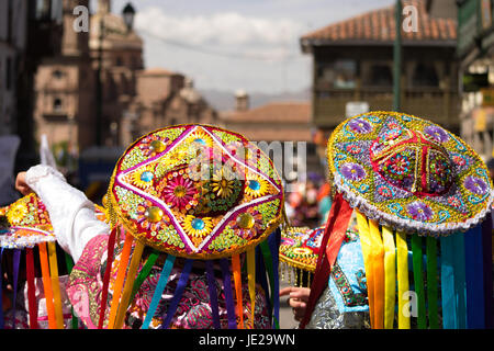 Inti Raymi Sun Festival, Cusco Stockfoto