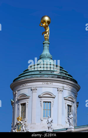 Brandenburg vergoldeten Stockfoto