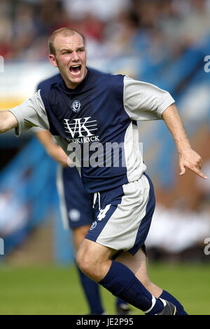 JAMIE BURT CHESTERFIELD FC SALTERGATE CHESTERFIELD ENGLAND 26. Juli 2002 Stockfoto