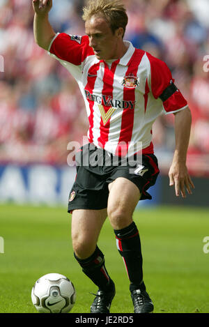 THOMAS BUTLER SUNDERLAND FC Stadion von leichten SUNDERLAND ENGLAND 24. August 2002 Stockfoto