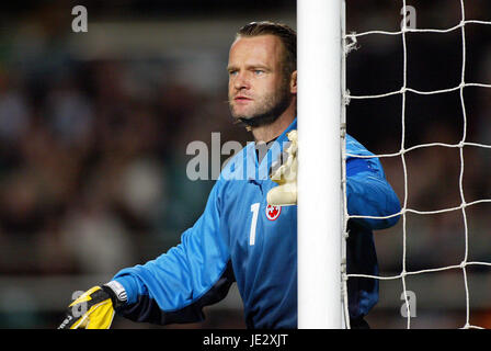 Jörg STIEL Schweiz LANSDOWNE ROAD DUBLIN 16. Oktober 2002 Stockfoto