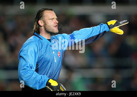 Jörg STIEL Schweiz LANSDOWNE ROAD DUBLIN 16. Oktober 2002 Stockfoto