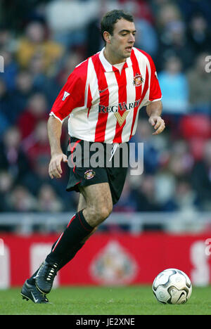 GAVIN MCCANN SUNDERLAND FC Stadion von leichten SUNDERLAND 19. Oktober 2002 Stockfoto