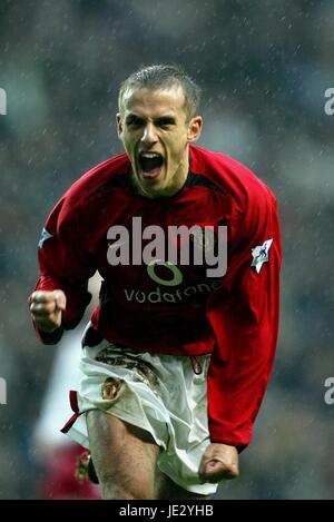 PHILIP NEVILLE MANCHESTER UNITED FC OLD TRAFFORD MANCESTER 2. November 2002 Stockfoto