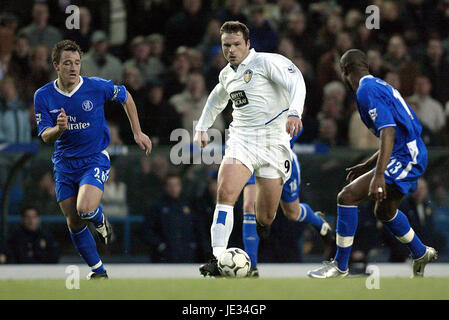 MARK VIDUKA LEEDS UNITED FC ELLAND ROAD LEEDS 6. Dezember 2003 Stockfoto